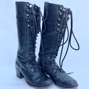 Freebird by Steven Grany Lace Up Boots Size 8